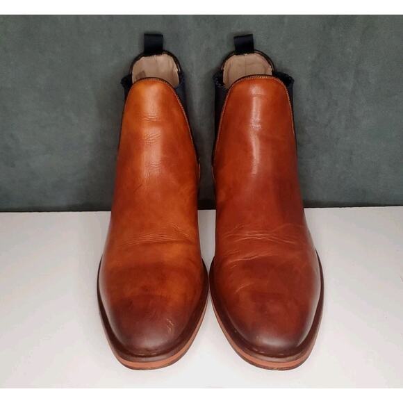 Oliver Sweeney London Mens Brown Leather Chelsea Boots US 12 UK 11 EU 45 - Picture 3 of 12